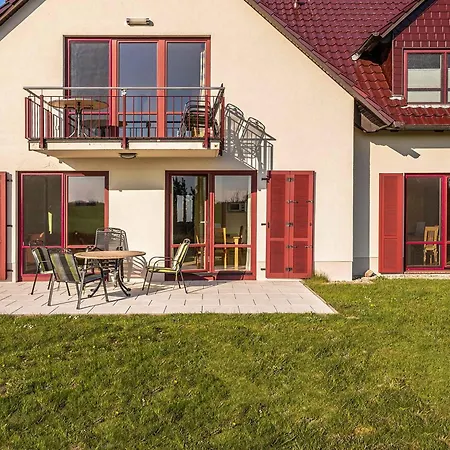 アパート Storchenrast - Mit Kamin & Terrasse Am Fleesensee *